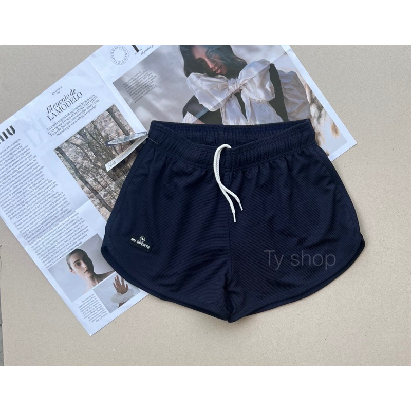 *ใหม่ล่าสุด* สีพาสเทล กางเกงขาสั้น ขาเว้า มีเชือกรูด Nu sports แห้งไว้ ไม่อุ้มน้ำ สีไม่ตก ตรงปกไม่จกตา รุ่น Nu 892 - รูปที่ 3