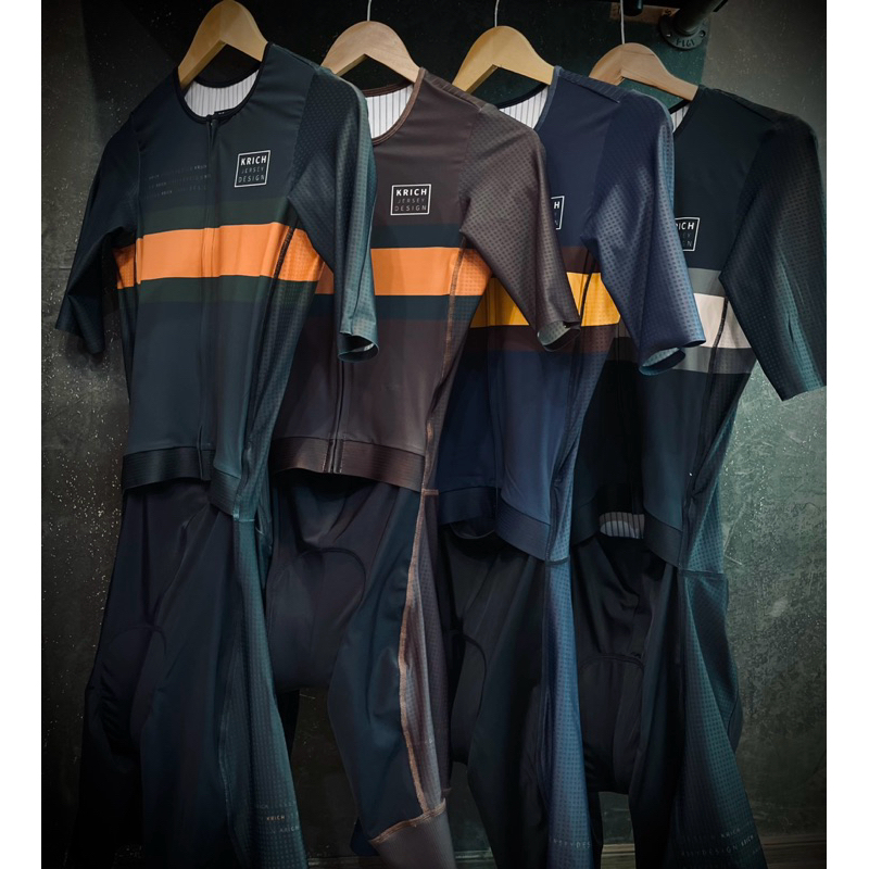 ชุดไตรกีฬา ชุดแอโร่ Skinsuit  PAD อิตาลี มีทั้งสำหรับไตร และ จักรยาน