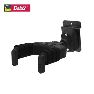 Galux GH-110 ที่แขวนกีตาร์ติดผนัง ระบบล็อคอัตโนมัติ (Auto-Lock) ฐานไม้แท้ แขวนกีตาร์โปร่ง ไฟฟ้า เบส