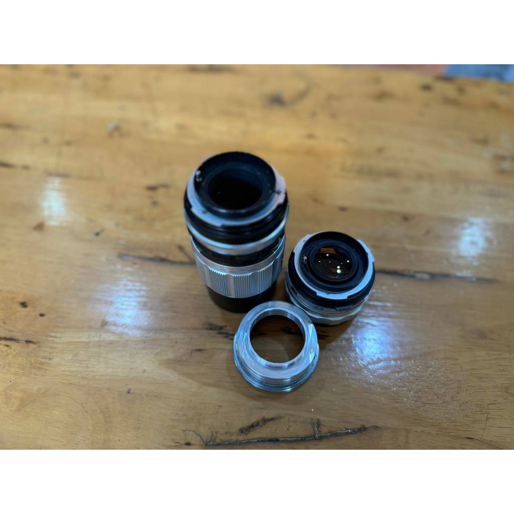 C.C.AUTO PETRI 55MM.F2 /C.C.PETRI 135MM.F3.5 /ADAPTER PETRI TO M39