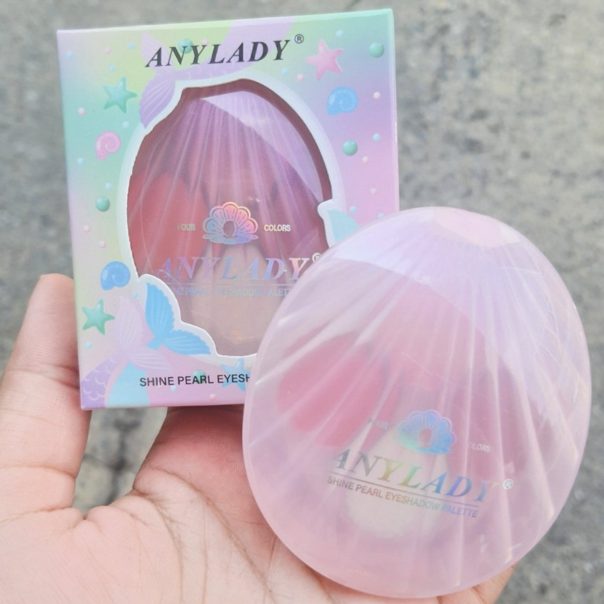 ANYLADY พาเลทตา 4สีใน1ตลับ เนื้อสวยแพ็คเกจหรู NO.8128