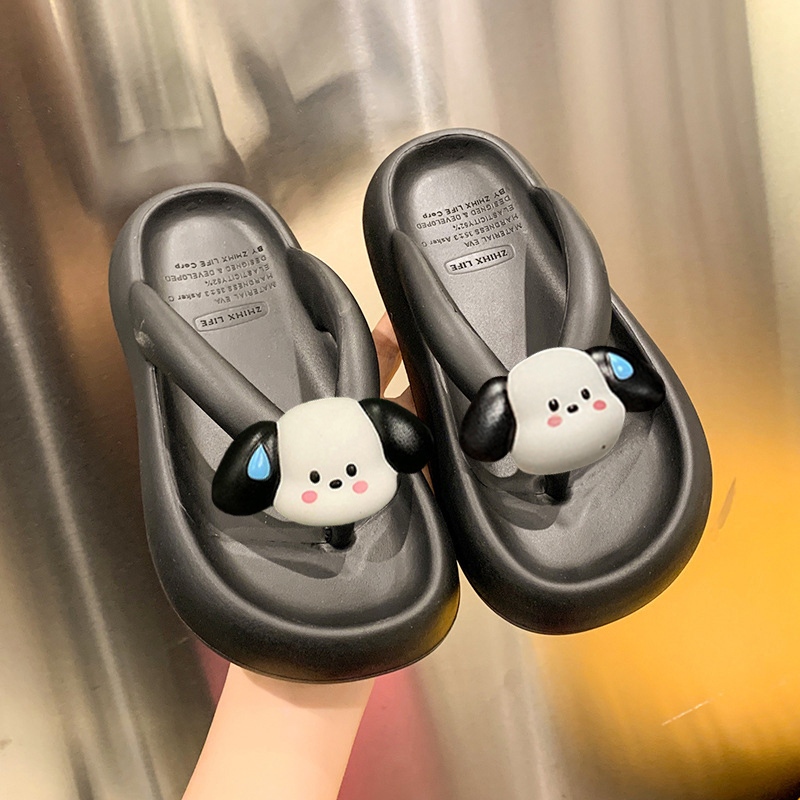 Walkon มาแรงฮิตสุด รองเท้าหูหนีบผู้หญิง รุ่นนี้ทรงเข้ารูป ติดการ์ตูนน้องหมาแพนด้า แบบเก๋ๆให้ด้วยน๊าาใส่แล้วหวาน น่ารักสุ - รูปที่ 3