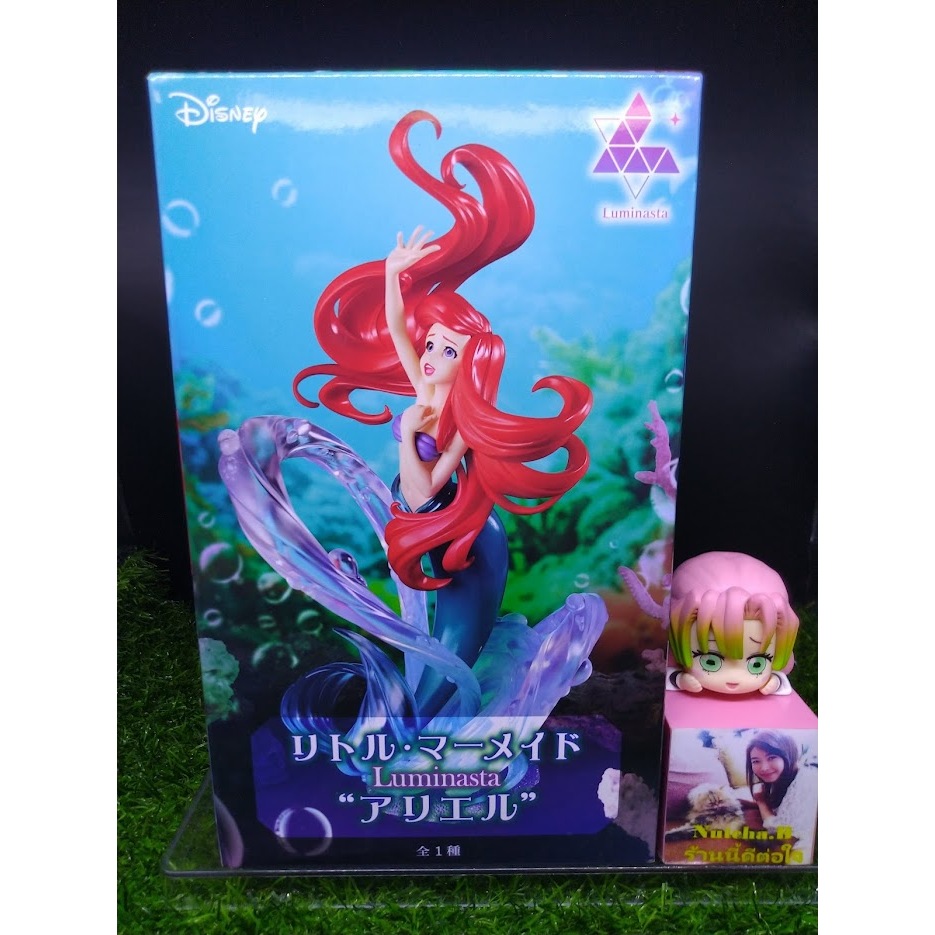 (ของแท้) แอเรียล เจ้าหญิงดิสนีย์ Ariel - The Little Mermaid Disney Sega Luminasta Figure