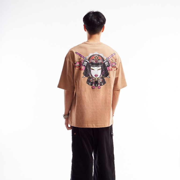 TOKIDOKI เสื้อยืดผู้ชาย GROOVY SHOGUN S/S TEE