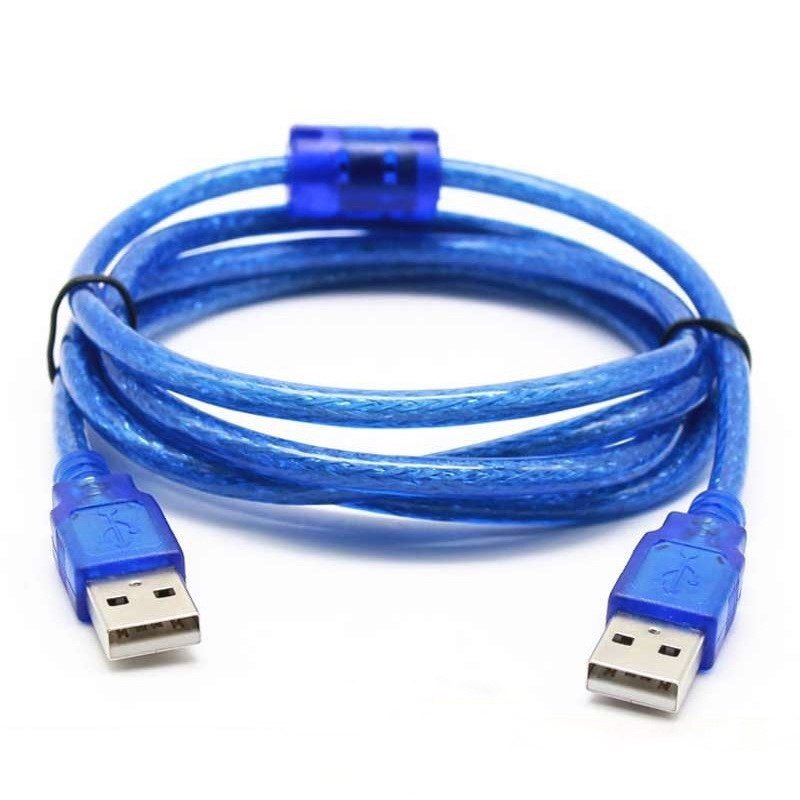 สาย USB ผู้ผู้ สายUSB 2.0 AM AM male to male ความยาว30cm 1.8เมตร 3เมตร 5เมตร พร้อมส่งคะ