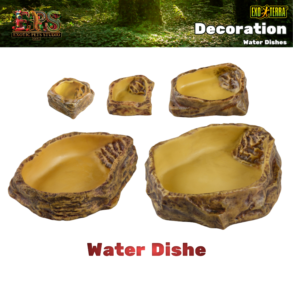 Exo Terra Water Dish จานใส่น้ำ (XS / S / M / L / XL)
