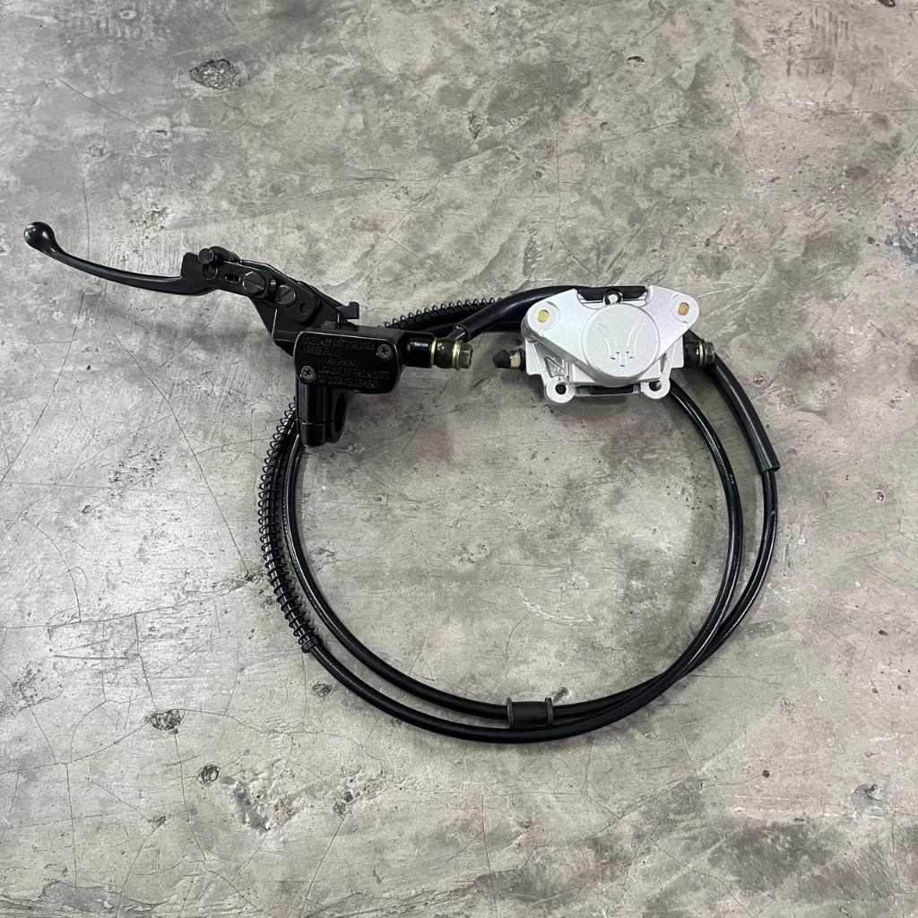 ชุดเบรคหลังด้านซ้าย พร้อมผ้าเบรค  สำหรับ ATV