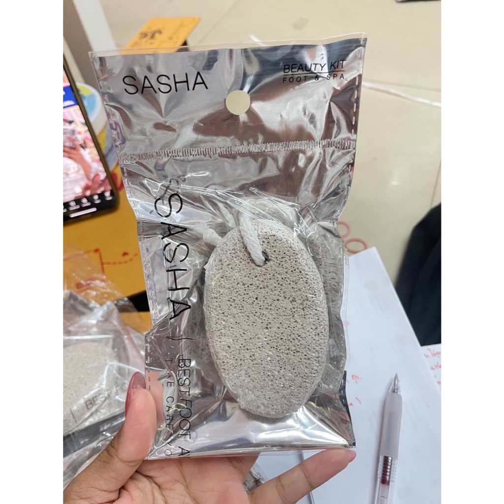 SASHA หินขัดส้นเท้า(ทรงรี) ซาช่าหินขัดเท้า