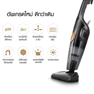 [ลดเหลือ 539] Deerma DX115C / DX118C เครื่องดูดฝุ่น 2 in 1 หัวแปรง 3แบบ กำลังดูด 14000-16000Pa ศูนย์ไทย -1Y