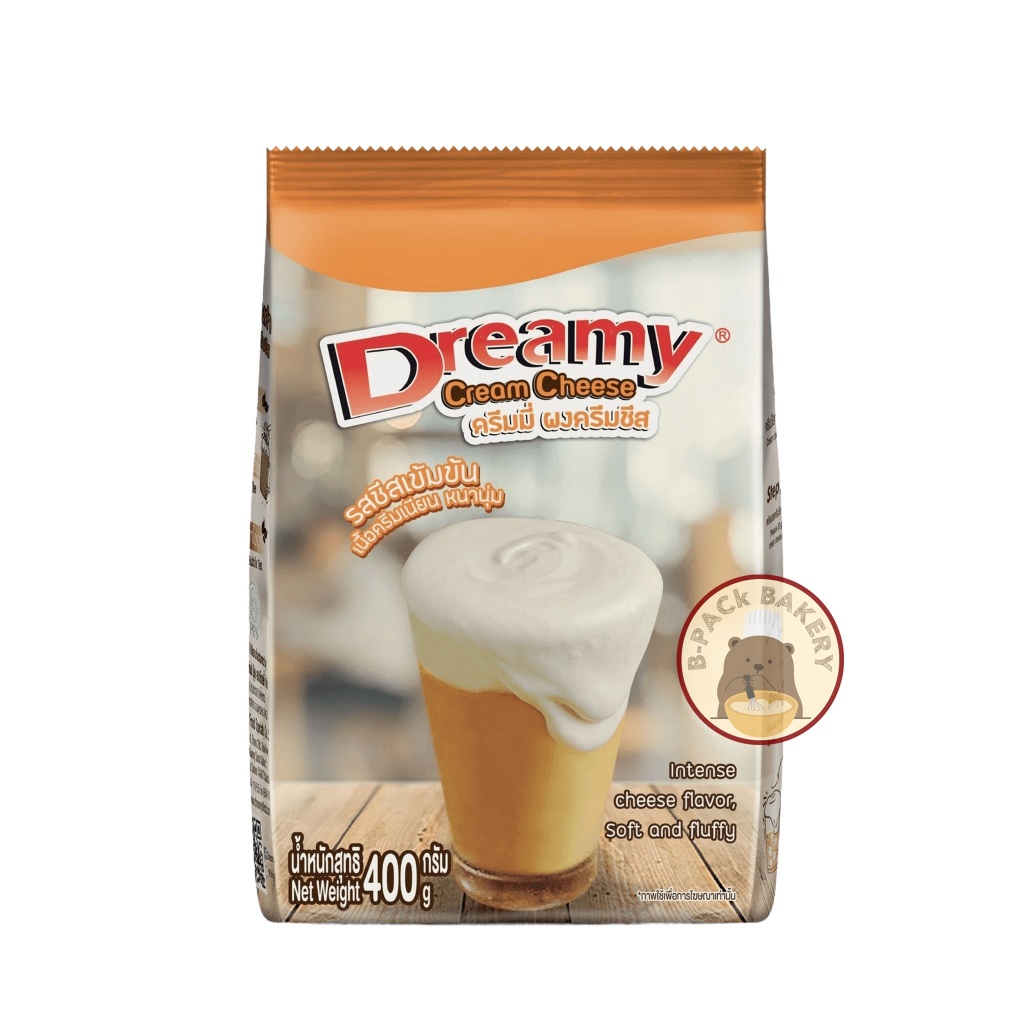(ดรีมมี่ ครีมชีส) Dreamy Cream Cheese Powder ดรีมมี่ ผงครีมชีส โฟมชีส 400g