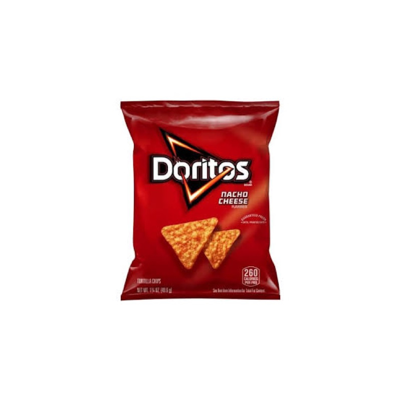 ไซส์31.8กรัม Doritos nacho cheese export โดริโทสนาโช่ชีส นำเข้าจากusa🇺🇸