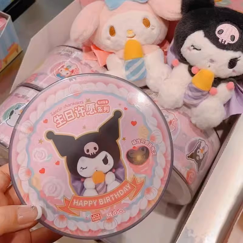 [พร้อมส่ง] กล่องสุ่มซานริโอ้ sanrio [SET HAPPY BIRTHDAY] เปิดไฟได้