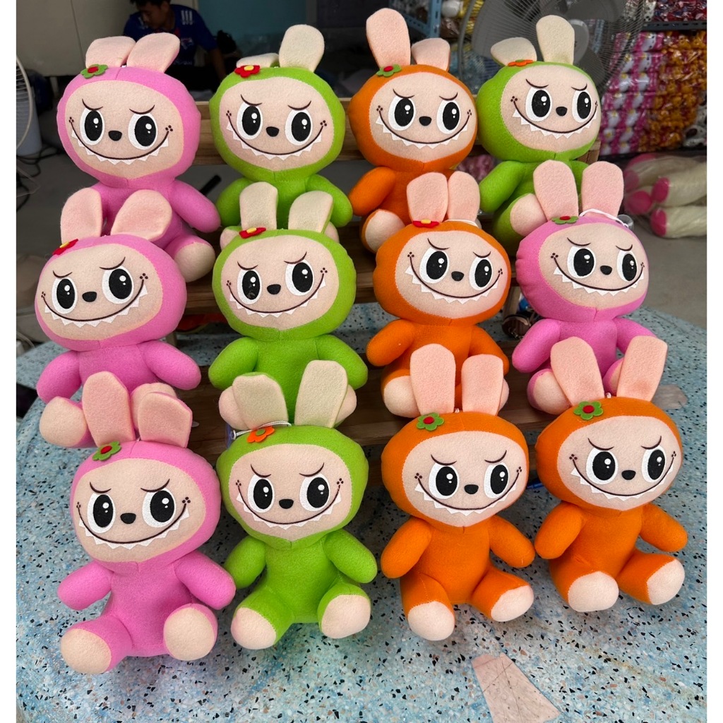 เซตโหลตุ๊กตาลาบูบู้ งานน่ารัก ขนาด7นิ้ว สวยพร้อมส่ง