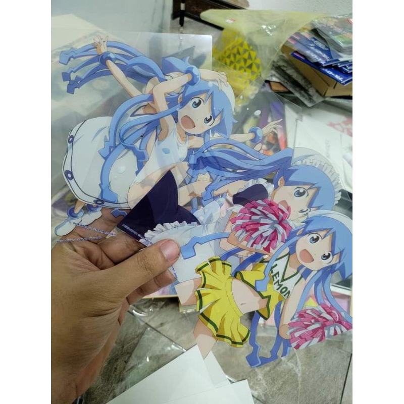 แผ่นใส Shinryaku! Ika Musume 5 แบบ (แท้)