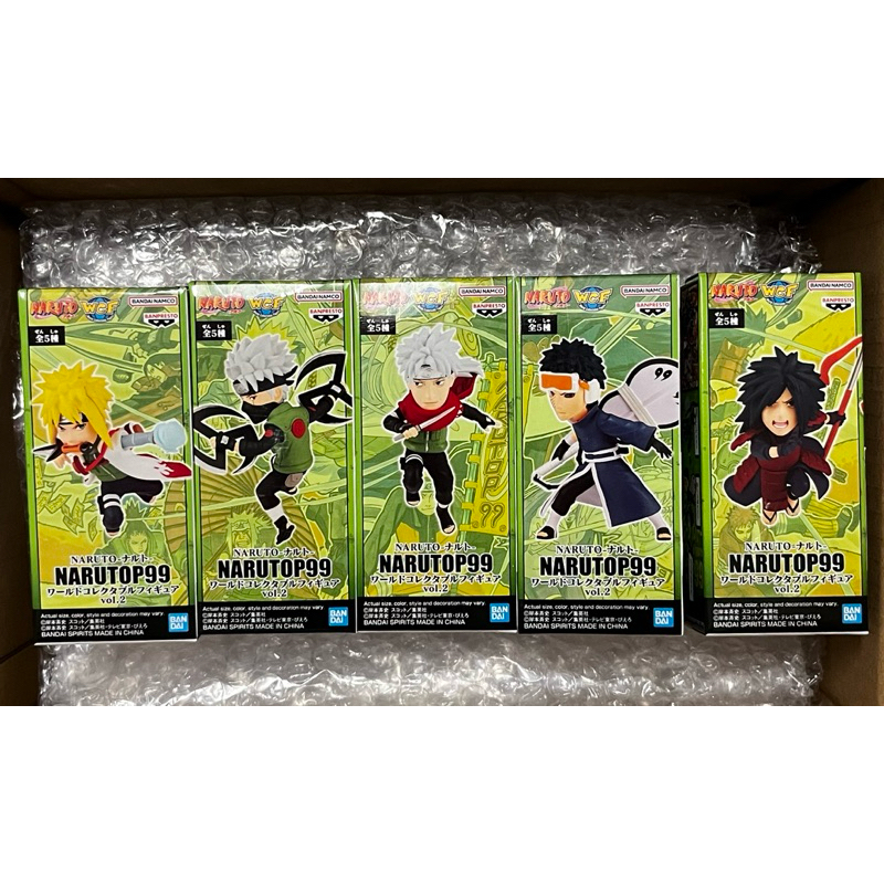 NARUTO NARUTOP99 WORLD COLLECTABLE FIGURE VOL.2 - SET - 5 WCF นารุโตะTop99 ขายแยกตัว