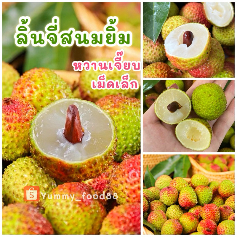 พร้อมส่ง‼️ ลิ้นจี่สนมยิ้ม เข้าล็อตใหม่สดๆ ลิ้นจี่เขียว ลิ้นจี่จูบีจี้ 妃子笑荔枝