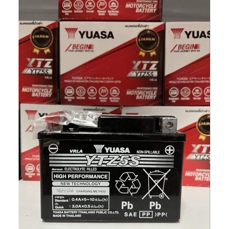 แบตเตอรี่ยัวซ่า YTZ5S