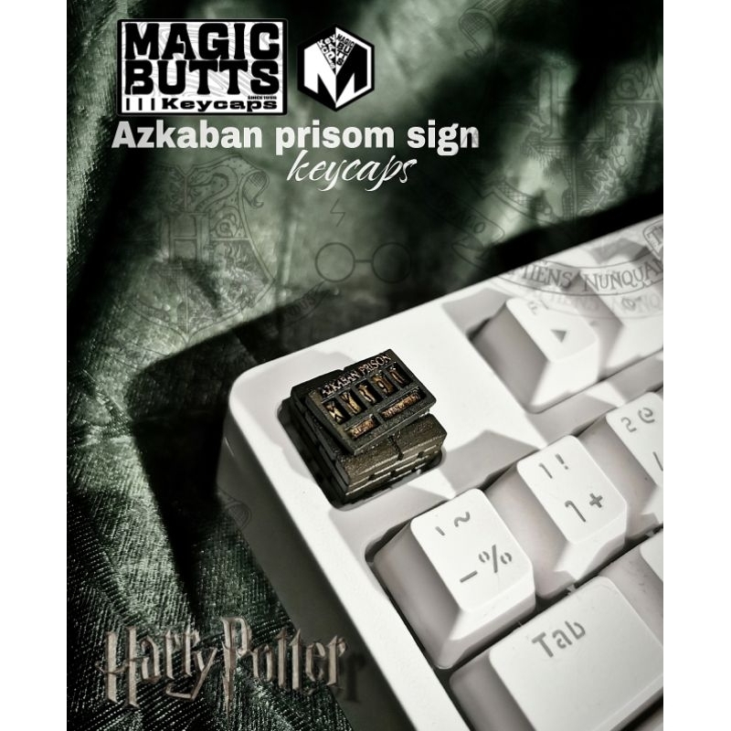 [ปุ่มคีย์บอร์ด] Keycaps Azkaban prison sign | Harry Potter ⚡