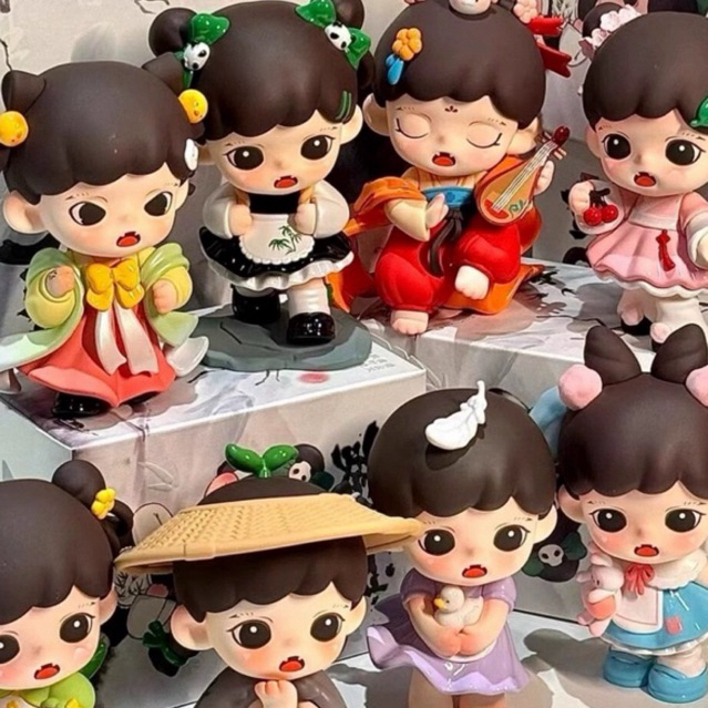 (ลดในไลฟ์ 100฿🏮🪭) แบบสุ่ม โมเดล : BabyZora Linglong fu