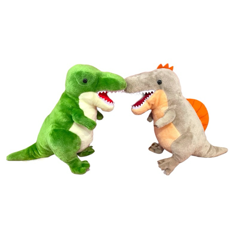 ตุ๊กตาไดโนเสาร์คู่ งานAmufun ญี่ปุ่นแท้
