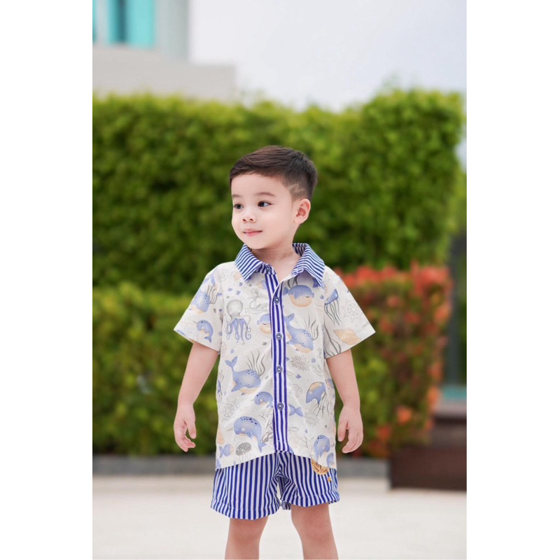 ชุดลูกชายไปทะเลUnder The Sea Ep.2 LookB01