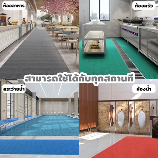 YJM แผ่นกันลื่น ความกว้าง120cm 90cm ความยาว1m 2m 5m หนา6mm แผ่นยางกันลื่น กันลื่นในห้องน้ํา กันลื่น