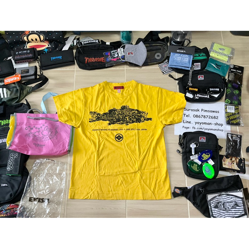 เสื้อ Evisu ของแท้มือ1ซื้อมาจากshopญี่ปุ่น size M