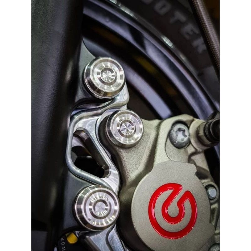 น๊อตกันขโมยปั๊มหน้าเดิม/ปั๊มแต่งปักข้างGIORNO/forza 350/Wave/XMAX/LEAD/PCX160/Ad