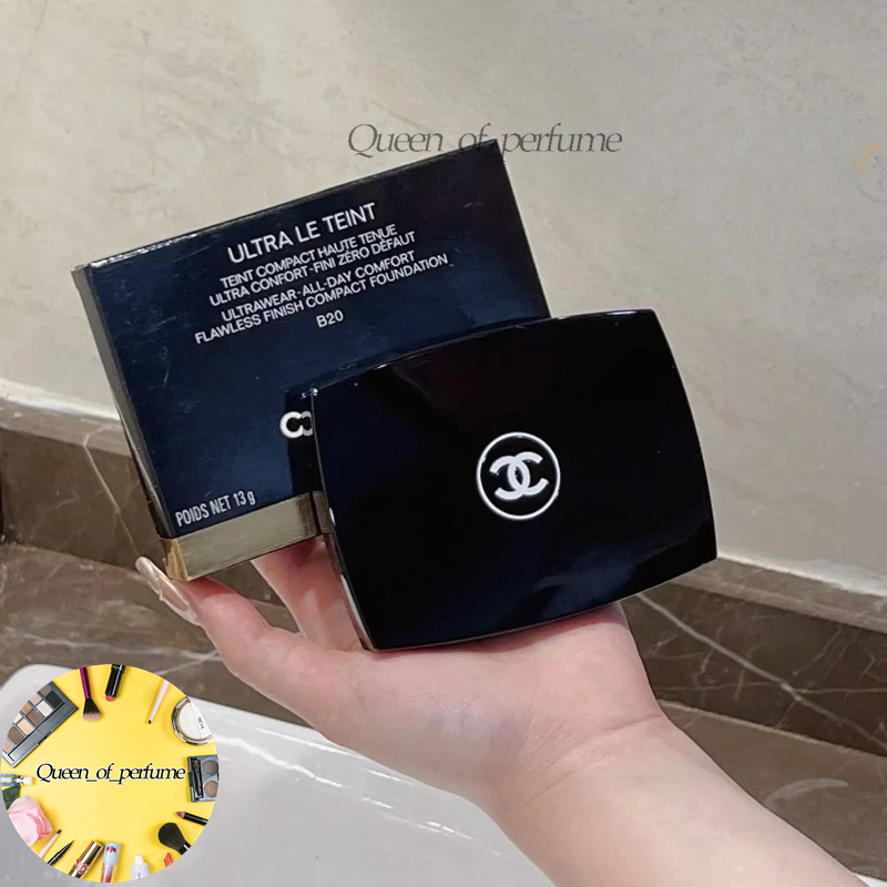 CHANEL Ultra Le Teint Ultrawear All-Day Comfort Flawless Finish Compact Foundation 13g,2สี B10,B20