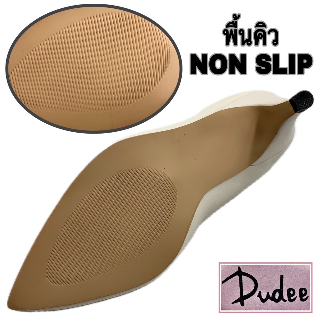 รองเท้าส้นสูง (SIZE 41-48) DUDEE SHOES (D17,OVERSIZE) แถมฟรีที่กันกัด - รูปที่ 5