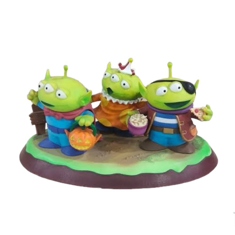 Disney Pixar Banpresto Toy Story Green Man Alien Halloween ของแท้
