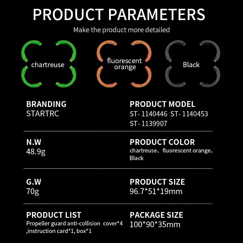 STARTRC DJI AVATA 2 Anti-collision ring drone accessories special shock absorption anti drop cover