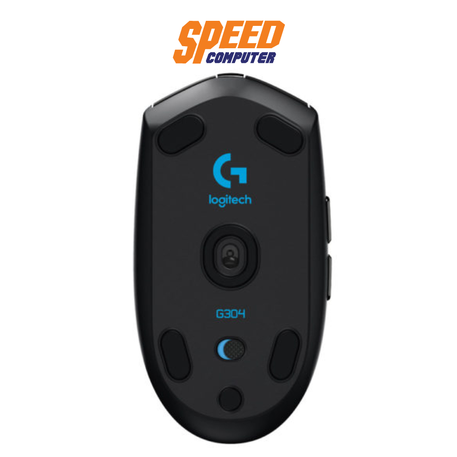 LOGITECH G304 MOUSE GAMING (เมาส์เกมมิ่งไร้สาย) WIRELESS LIGHTSPEED (Black) | By SpeedCom