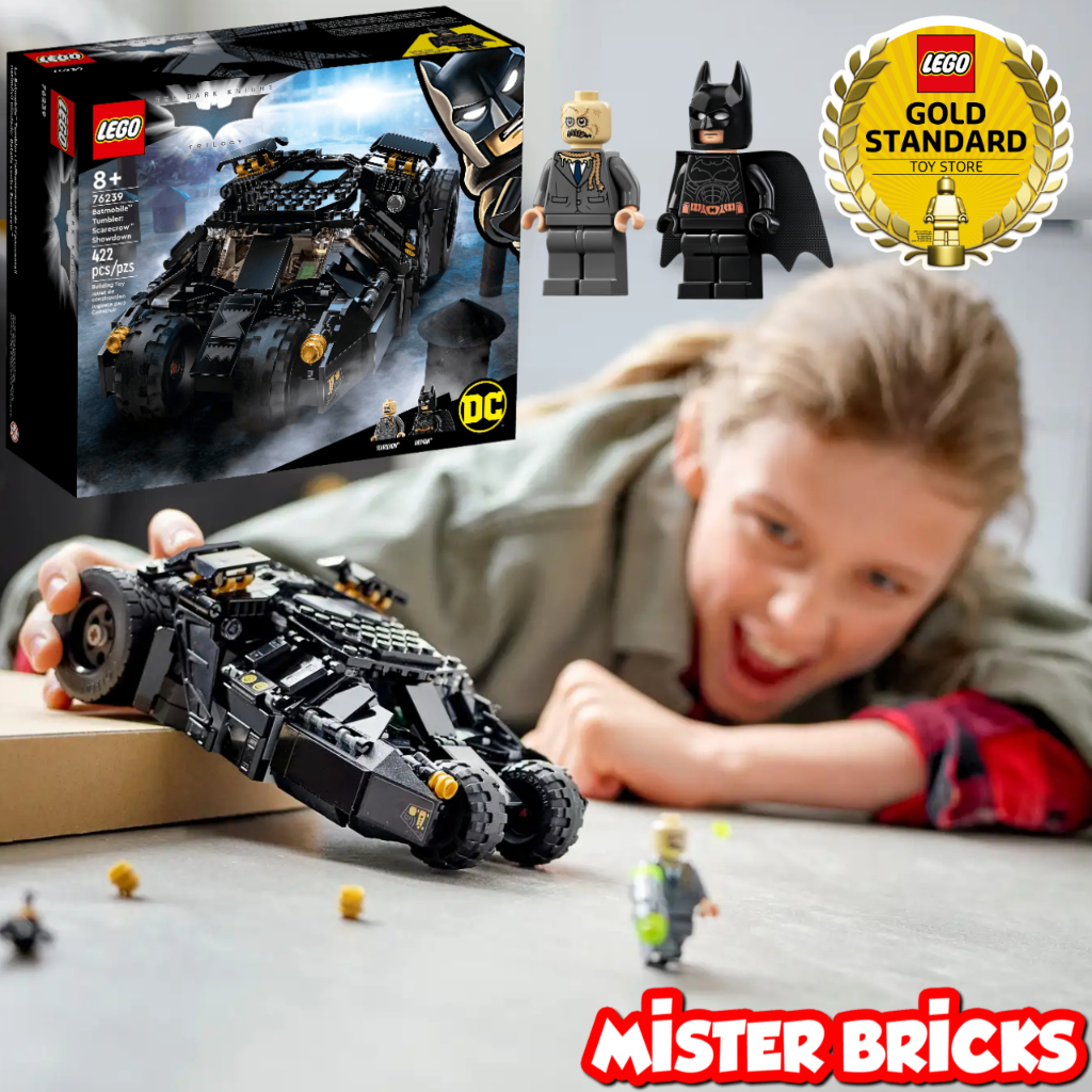 LEGO® DC Batman™ 76239 Batmobile™ Tumbler ชุดประกอบรถแบทโมบิล ของเล่นซูเปอร์ฮีโร่ หายาก