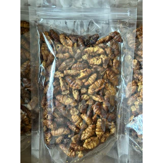 [ZC] หนอนไหม/ดักแด้ อบแห้ง Dried Pupae ขนม&อาหารทานเล่นสำหรับสัตว์เลี้ยง
