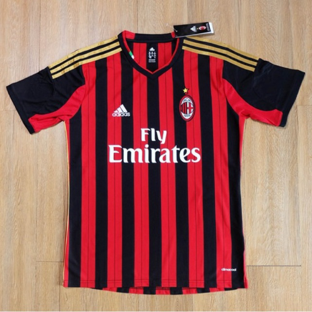 เสื้อเอซี มิลาน ย้อนยุค ปี 2013/14 เกรด AAA Retro AC Milan shirt, year 2013/14