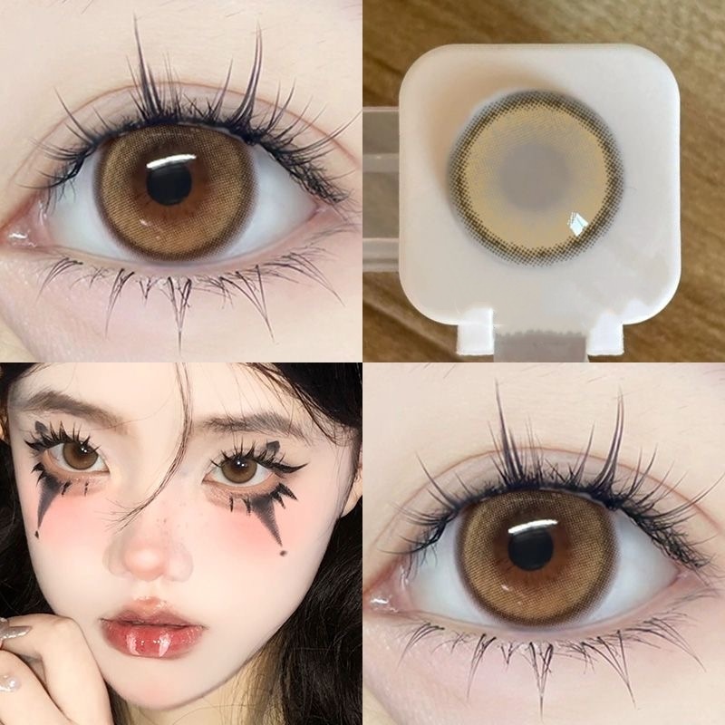 2คู่ลด ฿3 และแถม ที่หนีบกับตลั 【-0.00-6.00】Midroo เลนส์มีค่าสายตา คอนแทคเลนส์ลายฮิต  คอนแทคเลนส์ ราย