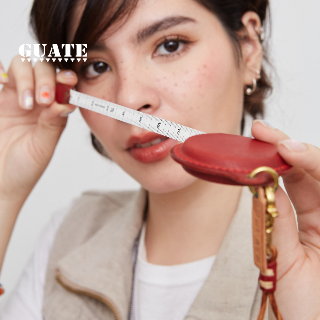 GUATE สายวัดตัว ตลับเมตร รุ่น Measure IT ตลับเมตรหุ้มหนัง หนังวัวแท้100% หนังอิตาลี สวย เก๋ ไม่ซ้ำใคร GUATE