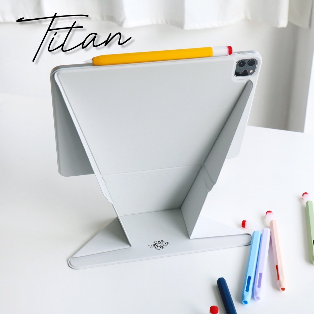 New iPad เคสไอแพดตั้งจอได้สูง (ลด 100 สั่งผ่าน Shopee video) ไม่ง้อขาตั้ง Titan