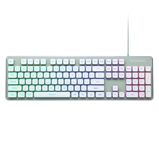 Nubwo Gaming Keyboard Fortune NK-32 คีย์บอร์ดเกมมิ่ง ไฟรุ้ง7สี (คีย์บอร์ดภาษาไทย) ประกันศูนย์ 1 ปี