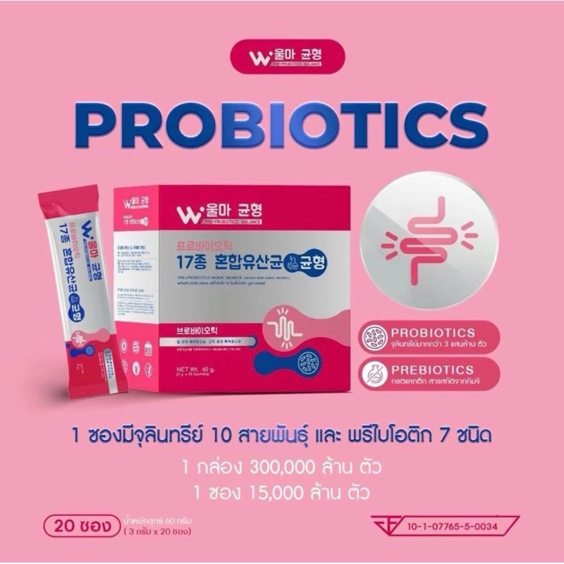 { ในไลฟ์ลด50%+ส่งด่วนทุกวัน} Woma' Balance วูม่าบาลานซ์ พรีไบโอติก โพรไบโอติก ปรับสมดุล สำหรับผู้หญิง วูม่า บาลานซ์