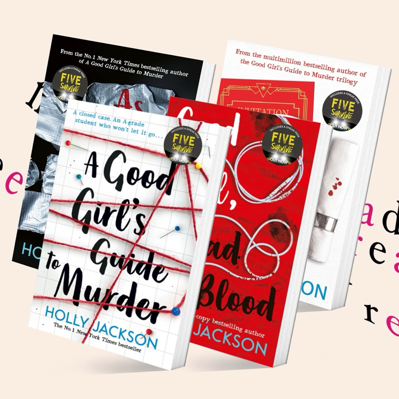 A Good Girl’s Guide to Murder / Good Girl, Bad Blood / As Good As Dead / Kill Joy by Holly Jackson (หนังสือภาษาอังกฤษ)