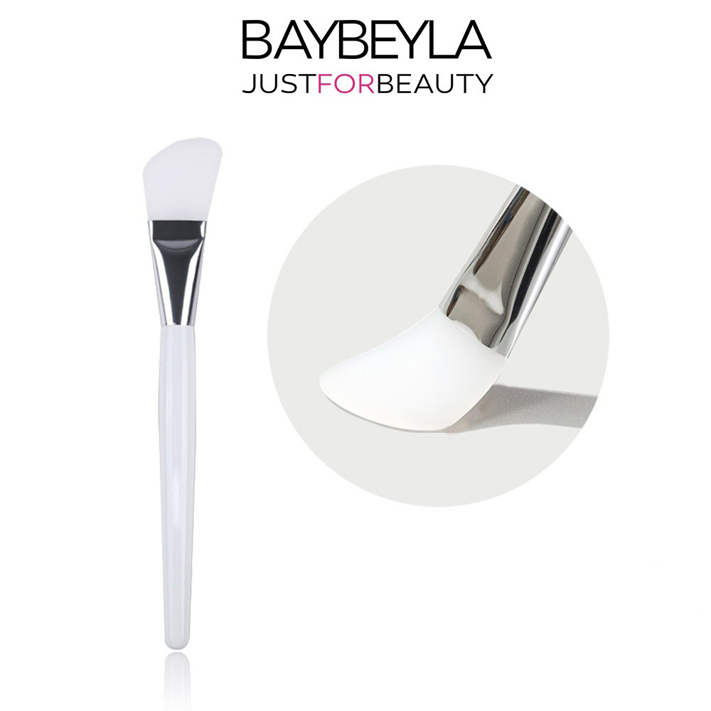 BAYBEYLA แปรงมาส์กหน้าชนิดมีดเอียง แปรงมาส์กหน้า แปรงความงาม Use With Facial Mask