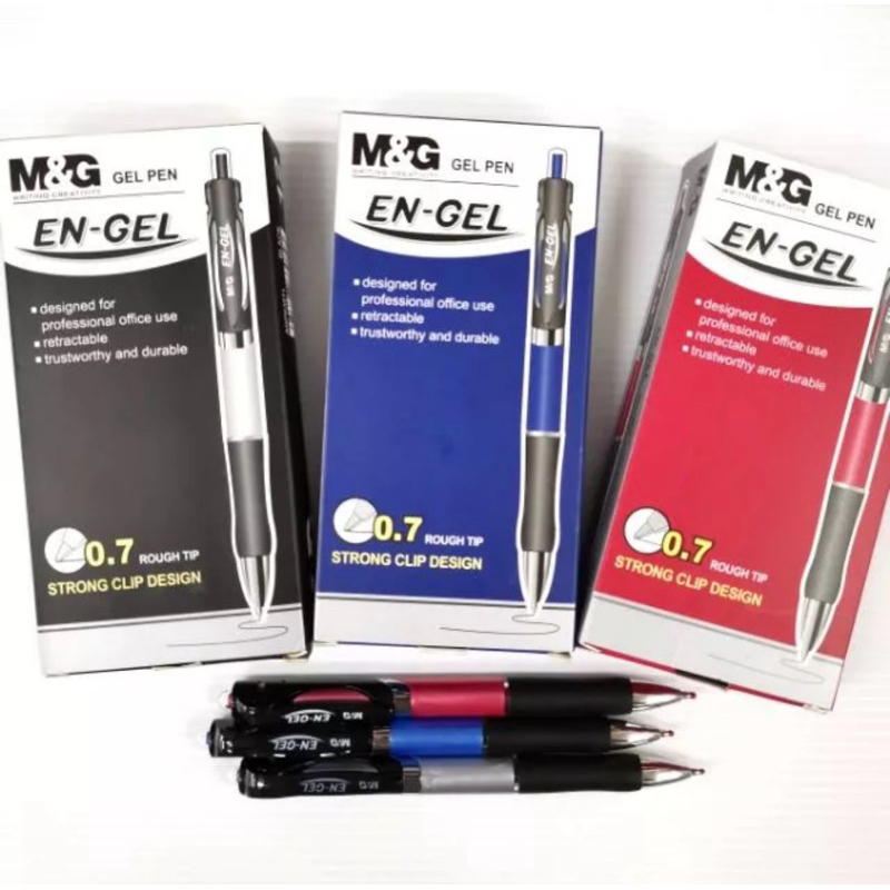ปากกาเจล M&G EN-GEL  AGPK3571/AGPK3577 0.7 (12 ด้าม)