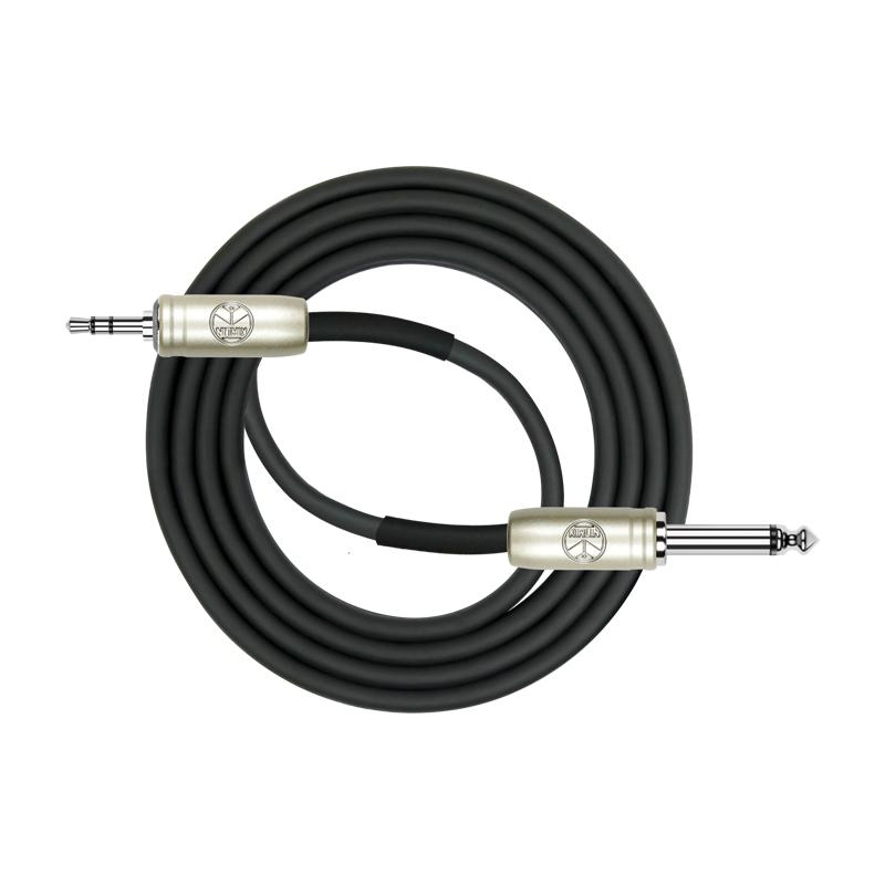 KIRLIN Patch Cable AP-465PRL Stereo 3.5 mm. to Mono 1/4" สาย Stereo ยาว 2 เมตร