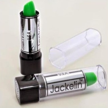 ลิปแจ็คเกอรีน สีเขียว  Jackelin magic color lip