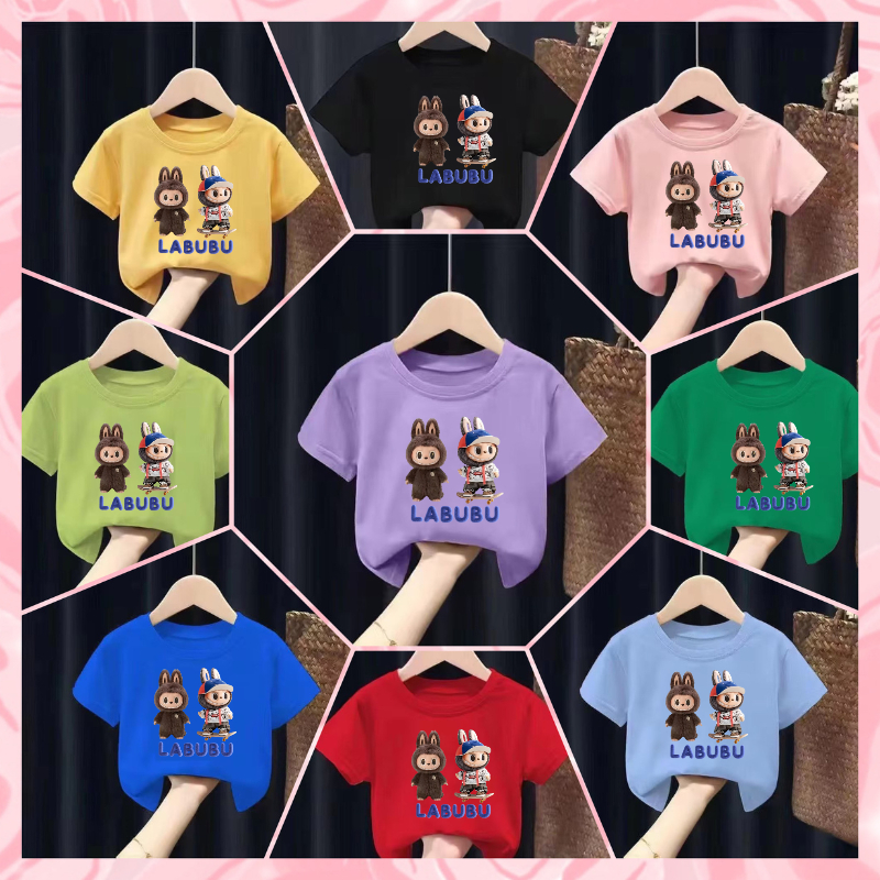 Hot2024 เสื้อยืดเด็กพิมพ์ลายการ์ตูน น่ารักๆๆๆๆ (ผ้าฝ้าย) Pattern733