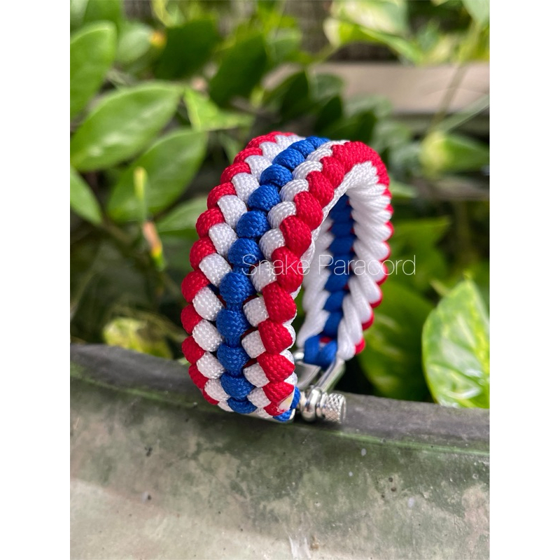 กำไลข้อมือลายธงชาติไทย