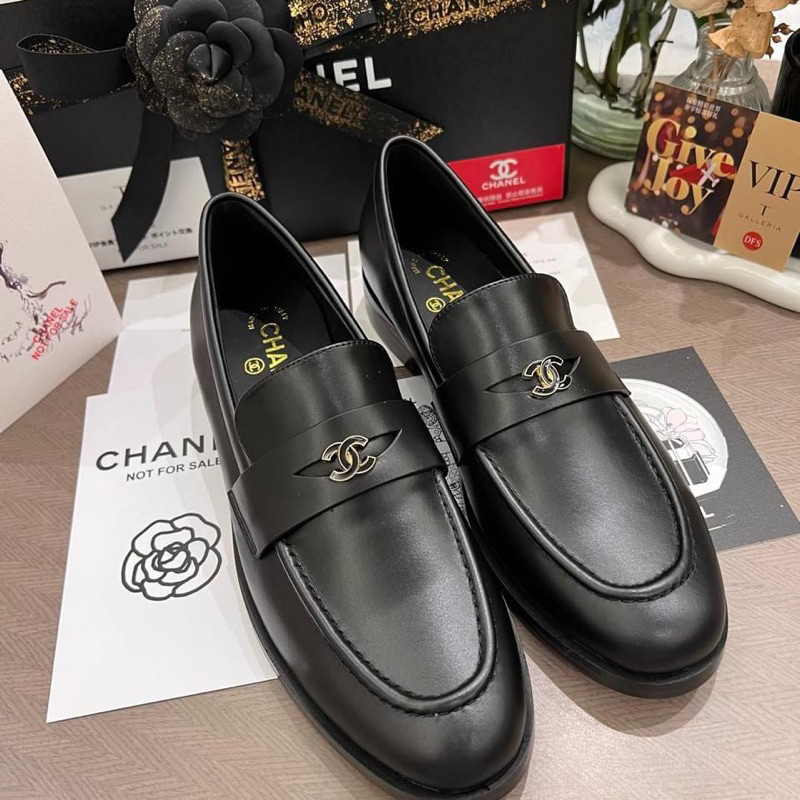 Chanel Shoes 👞 รองเท้าพนักงาน มีปั้ม Uniform 💯 Size 35-41