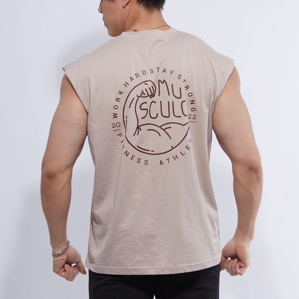 เสื้อกล้ามโอเวอร์ไซส์ Musculo Original logo collection รูปที่ 4